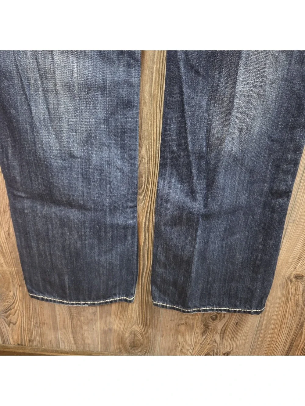 Rock & Roll Denim Blue Jeans Men 40x36 Regular Pistol Straight Leg Western Rodeo